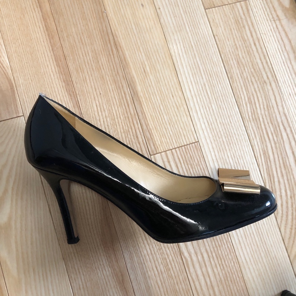 Kate Spade Black Patent Leather Heels